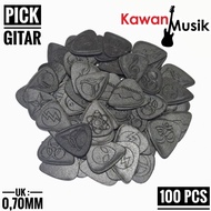 100 pcs acoustic electric guitar pick ukulele guitar pick