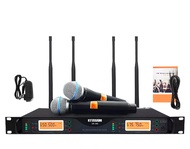 UR24D ไมโครโฟนกันสะเทือนเทรนด์ใหม่ไมโครโฟนคู่ไมโครโฟนไร้สายการรับสัญญาณระยะไกลป้องกันการหอน