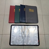 Folder Document Keeper Zipper Folio / F4 40 Pocket TOPLA DK-888 Leather Material