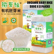 Premium Organic Baby Rice 500g High-Quality Organic Germ Baby Congee Rice Baby Germ Rice Give Baby H