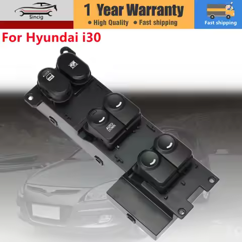 Power Window Lifter Control Switch Button For Hyundai i30 i30cw 2008-2011 93570-2L010 93575-1Z000 93