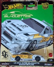 全新日版Hotwheels PREMIUM LB-ER34 SUPER SILHOUETTE NISSAN SKYLINE