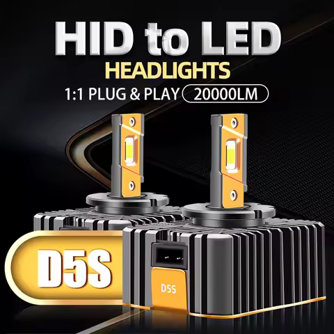 2x D5S LED Headlight Bulbs HID Xenon to Auto Led Brightness Lamps Direct Replacement For Audi A3 A4 