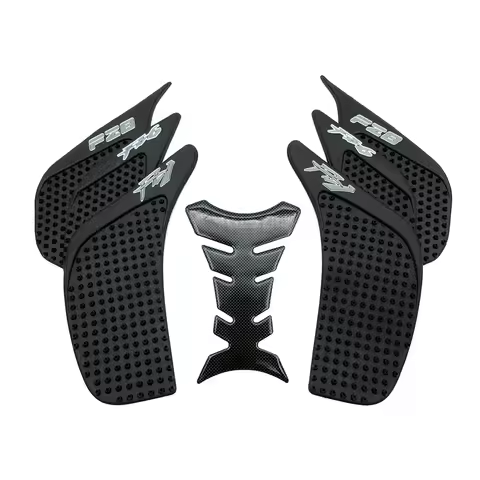 Motorcycle Anti Slip Tank Pad Protector Sticker Set For Yamaha FZ1 FZ-1N FZ1N FZ1S FZ 1S 06-15 FZ6 F