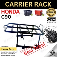 Rak Pembawa C90 Heavy Duty Carrier Rak Besi Honda C90 Firm Carrier Rack