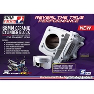 UMA RACING SUZUKI BELANG150 68MM CERAMIC BLOCK KIT HIGH COMPRESSION AND STANDARD HEAD