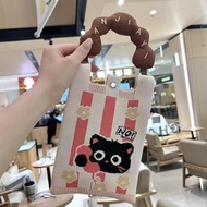 [CLOSE2ME] Korea ins Mobile Phone Bag Female Knitted Mobile Phone Bag Portable Hand-Carrying Messeng