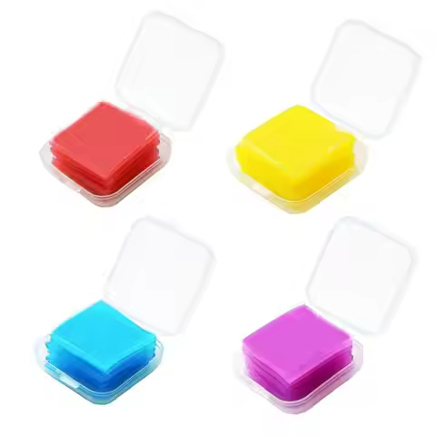 Square Silicone Resin Diamond Painting Tools with Storage Box Diamond Art Glue Painting Wax Diamond 