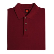 OREN SPORT Unisex Plain Polo Tee - Maroon HC0106