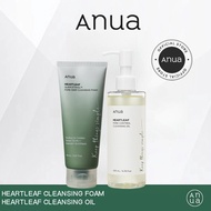 Anua Heartleaf Quercetinol Pore Deep Cleansing Foam 150ml+Anua Heartleaf Pore Control Cleansing Oil  200ml