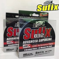 SUFIX 832 ADVANCED SUPER BRAIDED FISHING LINE ( 600Y )