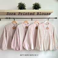 DEEROSE SORA / DAHLIA / HANIE  PRINTED BLOUSE