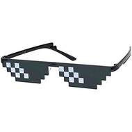 Thug Life Sunglasses Pixel Gangster Gangsta Life Funny Novelty Shades