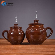 High temperature resistant grease jar, clay oil jar, large capacity salt jar, rice storage jar with 