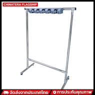 Standing Broom Organizer Non-Slip Multi-Functional Mop Holder Waterproof Plastic Broom Hanger for Ho