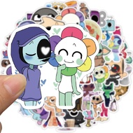 [Large Sticker]51Pcs Dandys World Stickers Dandy's World DIY Stickers Scrapbooking Phone Luggage Ska