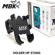 HOLDER HP BREKET bracket SPION MOTOR CNC IMPORT besi UNIVERSAL UNTUK motor honda yamaha suzuki kawas
