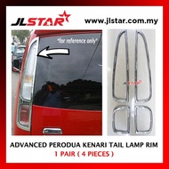 PERODUA KENARI TAIL LAMP RIM COVER 4PCS