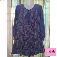 PRELOVED Tshirt Nursing Selak Aqeela Murah /Muslimah Nursing Tshirt/Breestfeeding Tshirt/Tshirt Meny