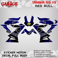 Decal R15 V3 Full Body Stiker R15 V3 Full Body Decal Sticker R15 V3 Full Body Red Bull 2
