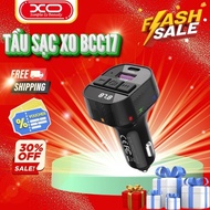 Fast Charging Car Pipe - XO Vietnam - MP3 Music, 30W PD Fast Charging, 2 Type C/USB Charging Ports |