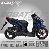 Cutting Sticker Vario 125 NEW 2023- Aksesoris Motor Stiker Honda Vario New Schotlite Cutting Stiker 