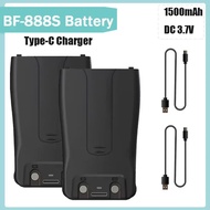 Baofeng BF-888S Battery BL-1 Type-C Charge for BF-666S BF-C1 H777 BF-777S RT21 H777S RT24V Radio Ac