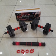 10KG PVC DUMBELL SET PLASTIC DUMBELLS SPORTS WEIGHT LIFTING EQUIPMENT