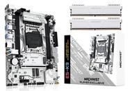 MACHINIST LGA 2011-V3 Motherboard + (2x8GB) 16GB DDR4 RAM, Intel 5th/6th Gen X99 Gaming Motherboard 