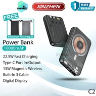 Xinzhen C2 10000mAh Powerbank 22.5W Fast Charging Power Bank Magnetic Wireless Mini Pawer Bank Xinzh