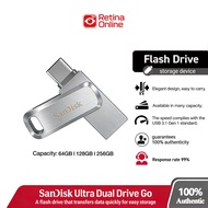 SanDisk Type-C 2 in 1 Mobile Phone U Disk Flash Drive Dual Drive Flash  64GB/128GB/256GB Memory USB 