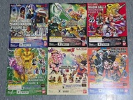 龍珠情景扭蛋(300円)第1-11彈+特別彈+GT機頭紙(共13張)