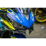 Winglet YAMAHA R25 Carbon WINGLET Carbon YAMAHA R25 WINGLET R25 Carbon VISOR R25 WINGLET R15V3 R15V4 CBR 250RR CBR 150R NINJA 250 NEW NINJA 250