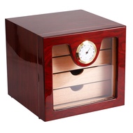 Wooden Cigare 3 or 4 Layer Drawers Case Cigar1 Storage Box Ciggar Cabinet Cedar Wood Lined Humidor H