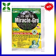 [COMBO 100 GÓI] Phân bón NPK Hà Lan Miracle Gro 15-30-15+TE (10g) dạng chelate dễ hấp thu kích ra ho