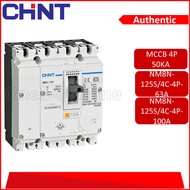 CHINT MCCB 4P 50KA(NM8N-125S/4C-4P-63A,100A)