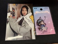 NewJeans Hyein 周邊 場周明信片 匙扣 $50@all 包郵