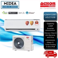 ACSON 1HP / 1.5HP / 2HP R32 Inverter 5 Star REINO+ Air Conditioner / Built In Wifi / iClean / Anti V