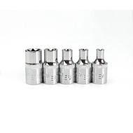 1/4'' SHORT E SIZE SOCKET E4 E5 E6 E7 E8 E10 SUPER SUNIOR SOCKET BOX TORX SOCKET SPECIAL TOOLS HAND 