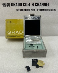 舊裝 GRADO CD-4  4 Channel Stereo Pick Up   Diamond Stylus