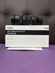 Fujifilm Mount 完美無瑕 全套有盒 香港行貨有保養 2027-5 Sigma 100-400 100-400mm DG DN OS Fujifilm FX XF Mount