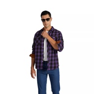 Men's Clothing Men's Flannel Brushed Casual Plaid Shirt Flannel Shirt US Size Jacket