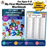 Buku Latihan Matematik / Buku Latihan Prasekolah / Buku Matematik Pra Sekolah Preschool Activity Boo