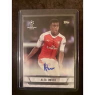 Topps UCL Alex Iwobi Autograph