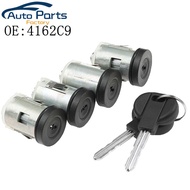 Door Lock Barrel Set For Fiat Scudo Citroen Xantia Synergie Dispatch Jumpy 4162.C9 4162C9 9170.AY 41