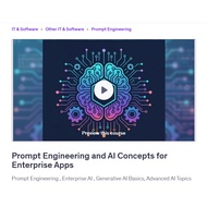 Ai Prompt Video Course-Prompt Engineering and AI Concepts for Enterprise Apps | Learn AI Prompt Vide