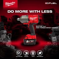 Milwaukee M18 FUEL™ One-Key™ 3/4" High Torque Impact Wrench w/ 2 units M18™ 5.0Ah Battery (Kit Version)