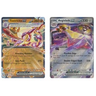 English Pokemon Toxtricity ex - 100/182 /Aegislash ex - 135/182 - Ultra Scarlet & Violet: Paradox Ri
