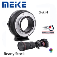 Meike Mount Adapter S-AF4 for camera E-Mount to Canon EF/EF-S for NEX-5/NEX-3/NEX-5N/NEX-5R/NEX-7/NE