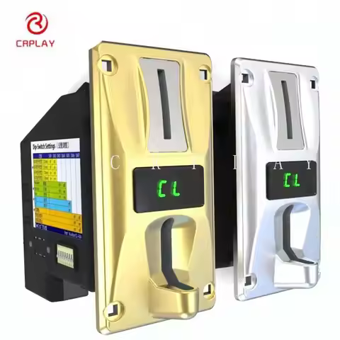 Multi coin receiver CL-168 intelligent selector (1-8Coins) arcade accessories programmable setting p